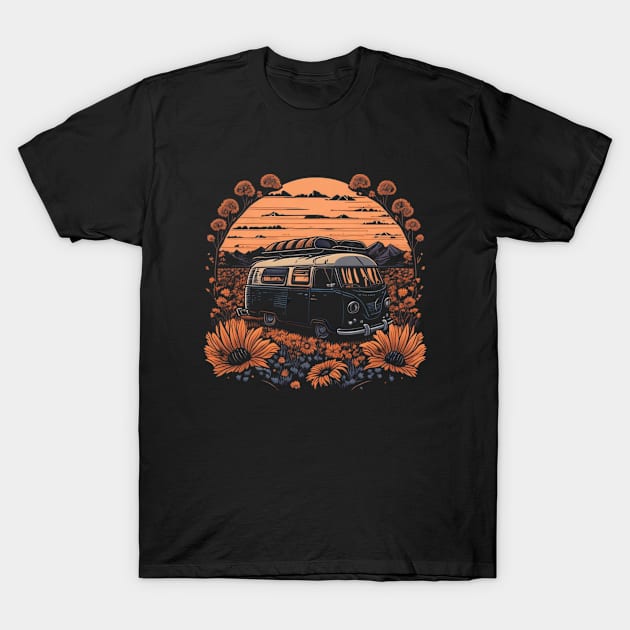 sunset T-Shirt by Jason